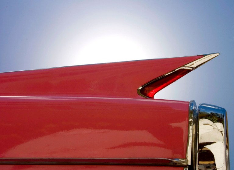 Ass Of A Red Cadillac - Photo by David Levingstone