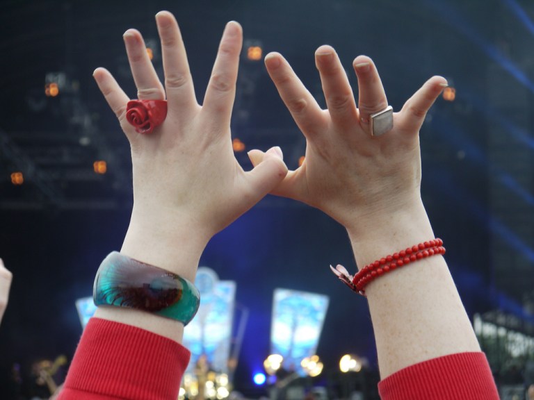 Her Hands - Photo by David Levingstone