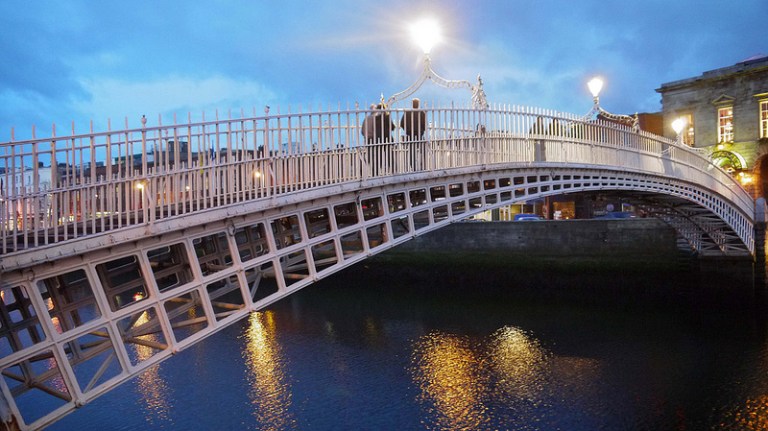 Ha'penny Bridge - Photo By David Levingstone