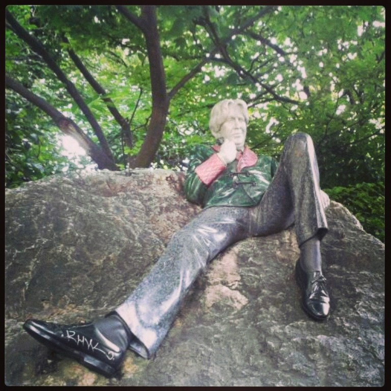 Oscar Wilde's Statue, Merrion Square - Photo by Alice Walsh